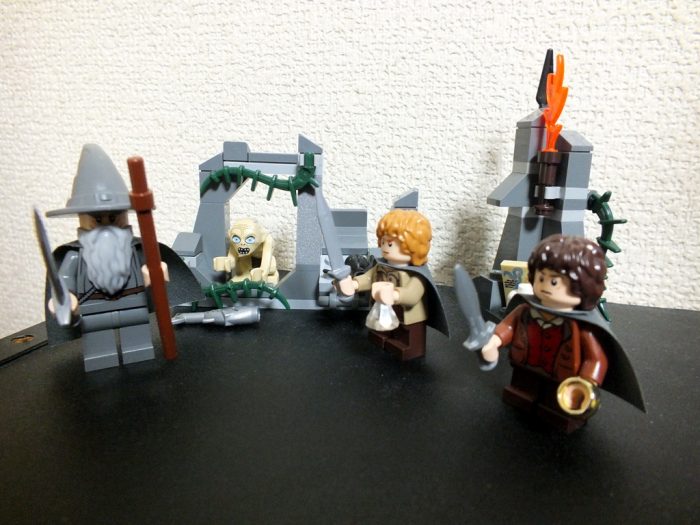 Lego - Gandalf Gollum Sam Frodo